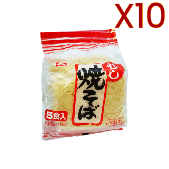 Miyakoichi - Nouilles Ramen Mushi Yakisoba 5P 5x150g X10 BUNDLE