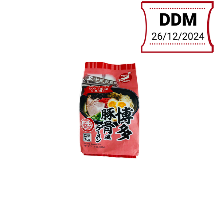 Igarashi Seimen - Hakata tonkotsu ramen 330g DDM 26/12/2024