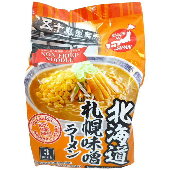 Igarashi Seimen - Sapporo miso ramen 3P 324g