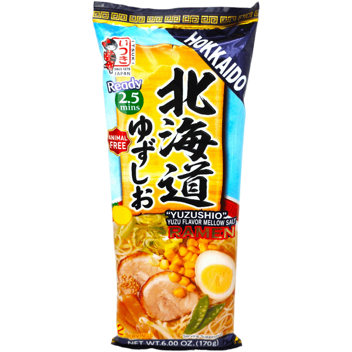 Itsuki - Hokkaido Ramen flavor yuzu with soft salt 170g