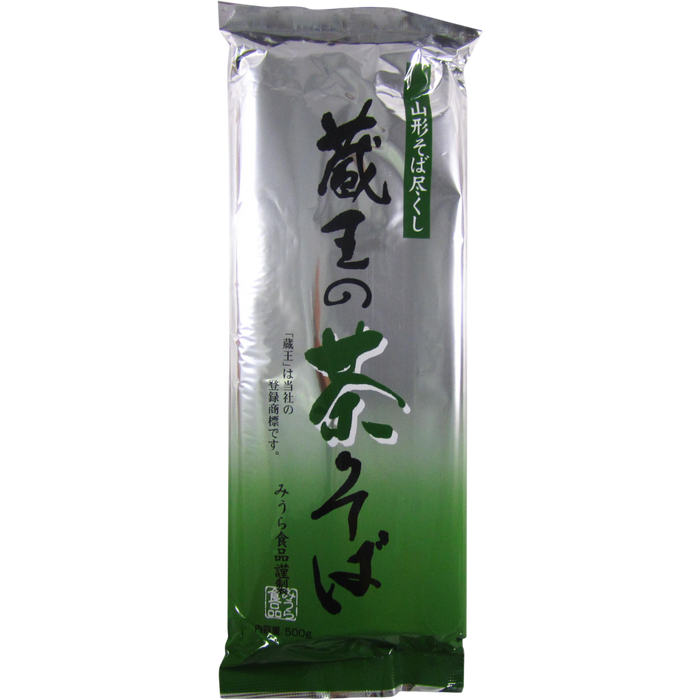 Miura - Nouilles Soba au thé vert 500g