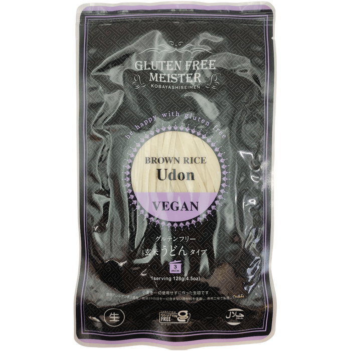 Kobayashi Seimen - Nouilles Udon Sans Gluten au Riz Complet 128g
