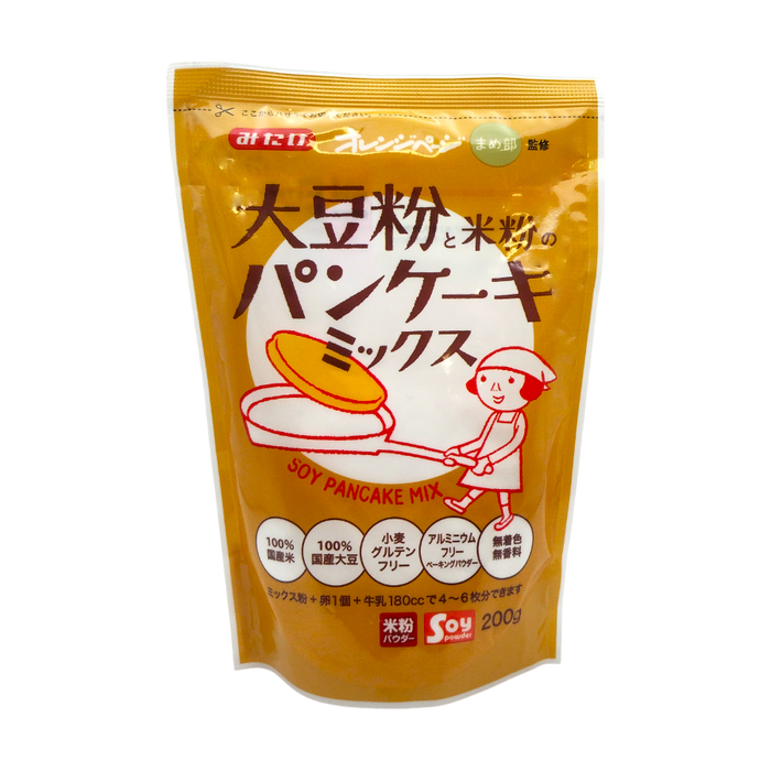 Mitake - Pancake mix made from soy and rice flour 200g