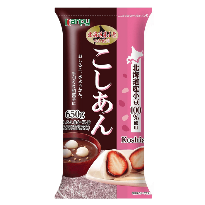 Kanpy - Koshian pasta de judías rojas azuki suave 650 g