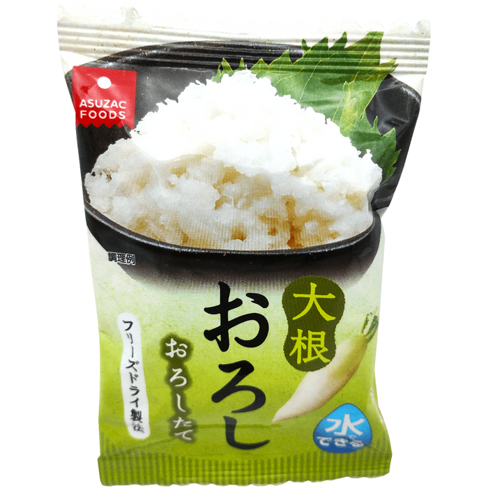 Asuzac Foods - Daikon râpé frais lyophilisé 4.1g