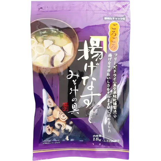 Japan Spice – Garniture pour soupe miso aux aubergines 18g