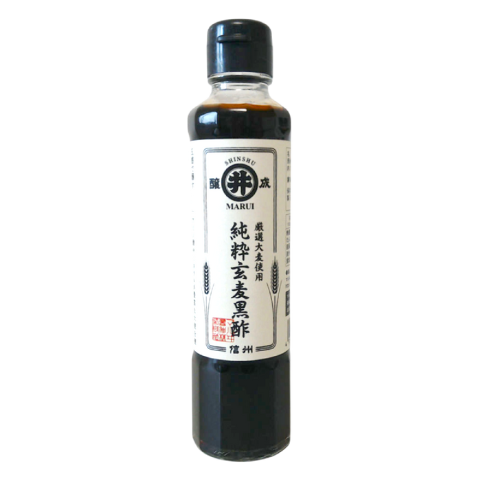 Marui Shoyu - Vinaigre noir de blé complet pur 185ml