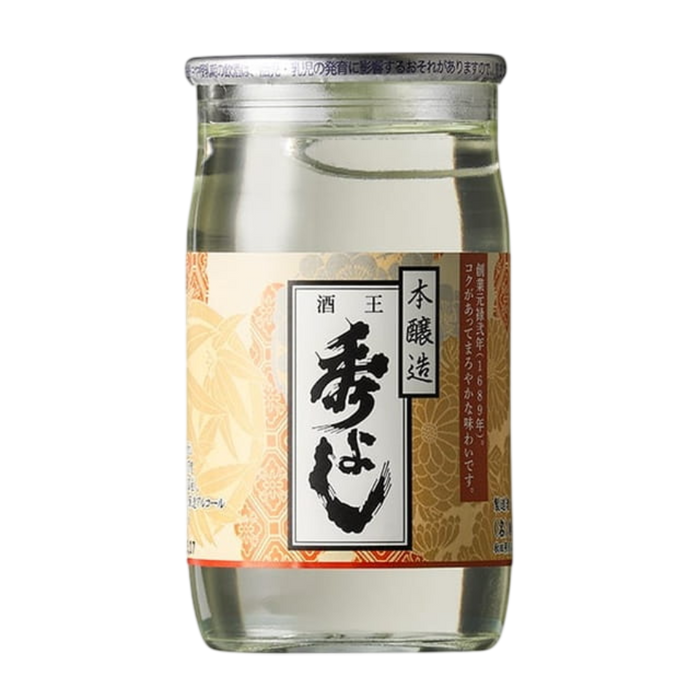Suzuki Shuzōten - Hideyoshi Honjozo Cup Sake 15% 180 ml