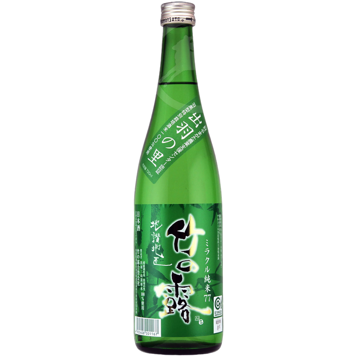 Takenotsuyu - Miracle Junmai Dewanosato 77 15.5% 720ml