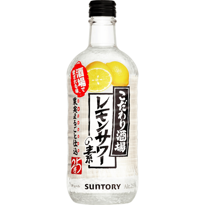 Suntory - Kodawari Sakaba Base de lemon sour 25% 500ml