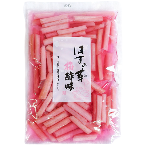 Hotaka Kanko Shokuhin - Jeunes pousses de lotus au vinaigre de prune 150g