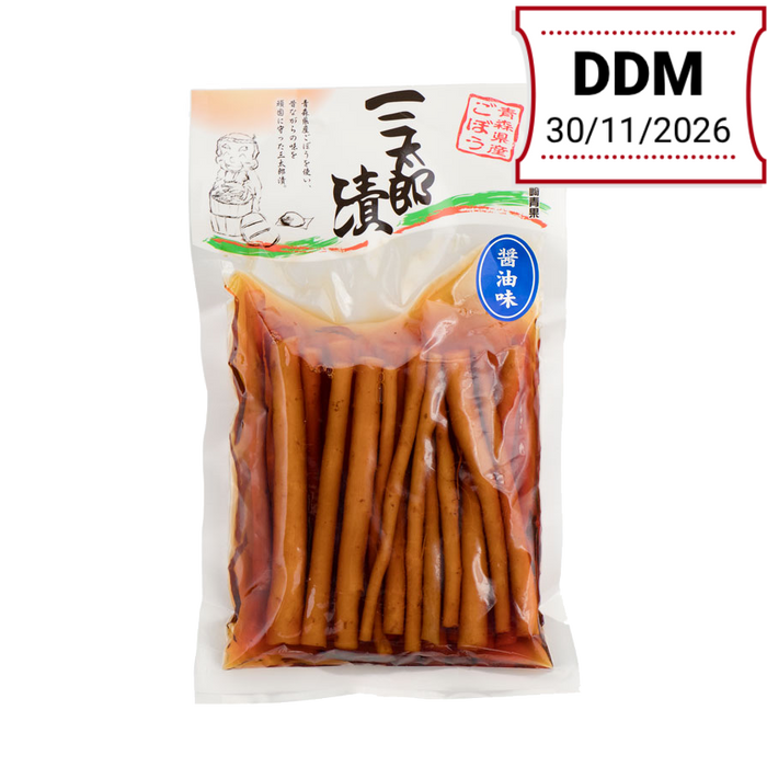 Kashiwazaki - Burin Wurzel mariniert in Sojasauce 150g DDM 30/11/2026