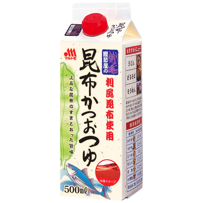 Marutomo - Sauce Konbu katsuobushi tsuyu 500ml