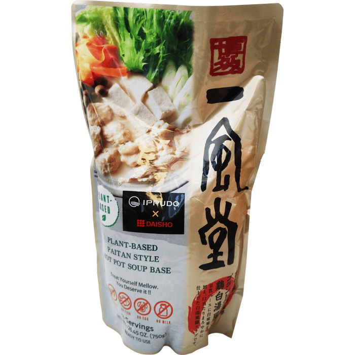 Daisho - Ippudo Base de soupe pour nabe style Paitan végétalien 750g