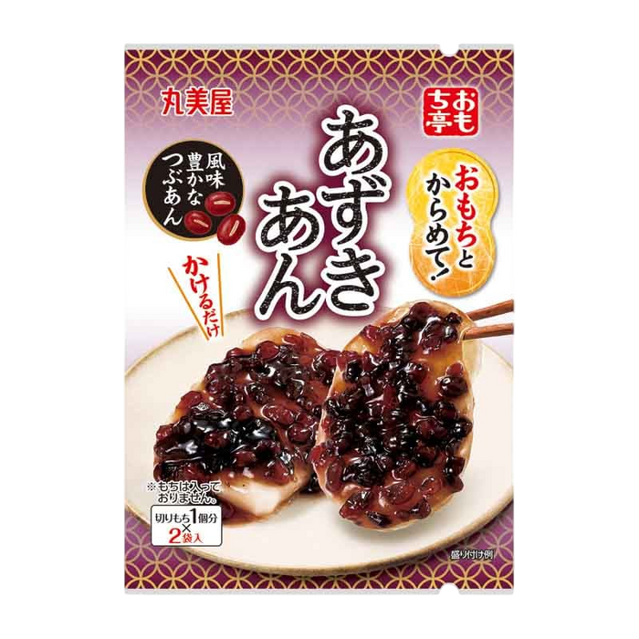 Marumiya - Sauce d’anko aux haricots rouges pour mochi 40g