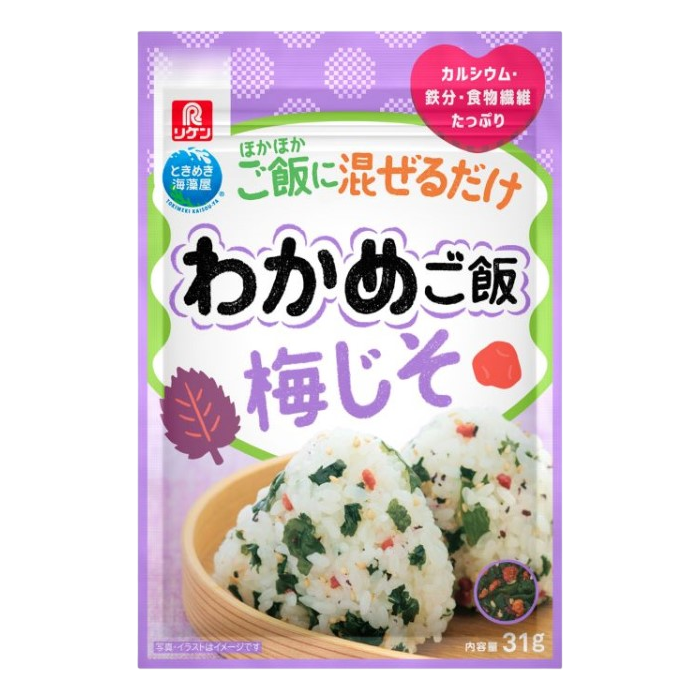 Riken - Furikake Wakame seaweed with plum and red shiso 31G