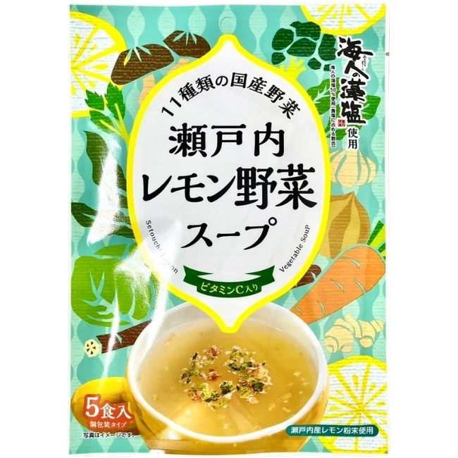 Nitto shokuhin - Soupe de légumes au citron de Setouchi 5x8.5g