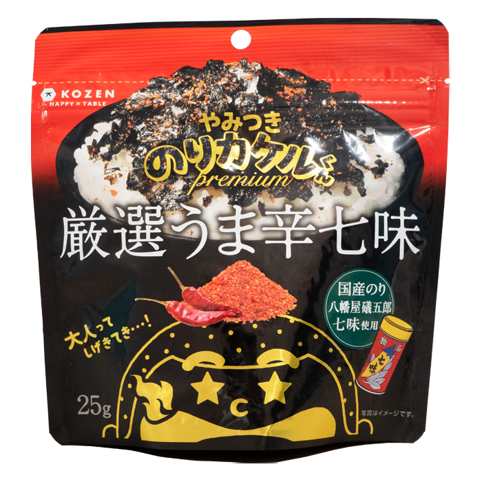 Kozen Honten - Premium Nori Kakeru-kun with 7 spices (Shichimi) 25g