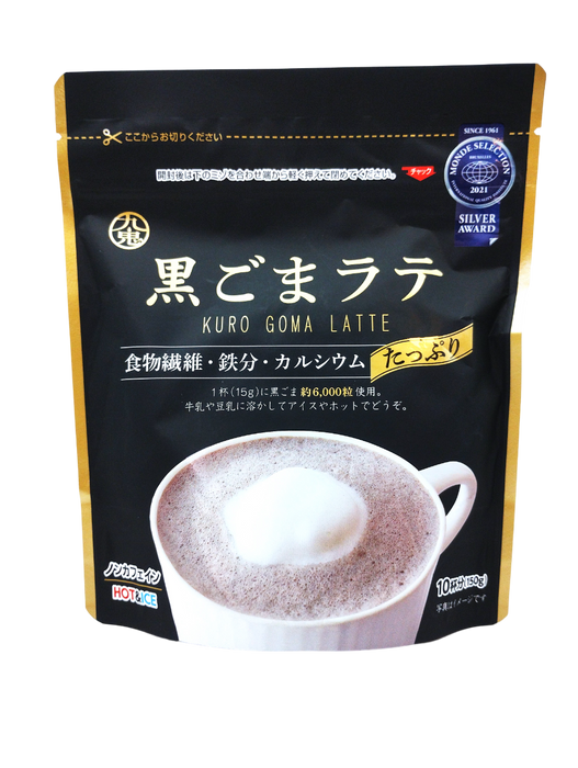 Kuki - Black sesame latte 150g