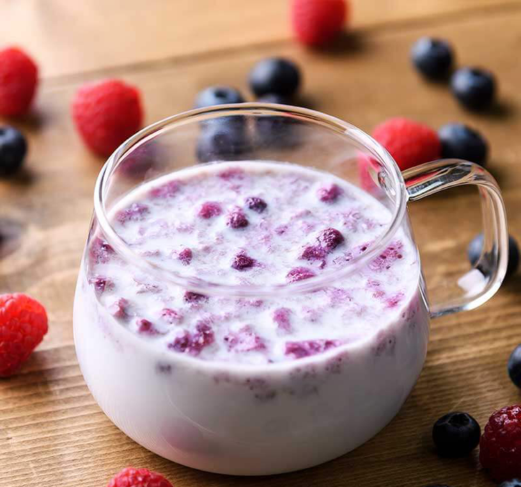 Azusac Foods - Préparation dessert avec mélange de Baies Entières 2x8.8g