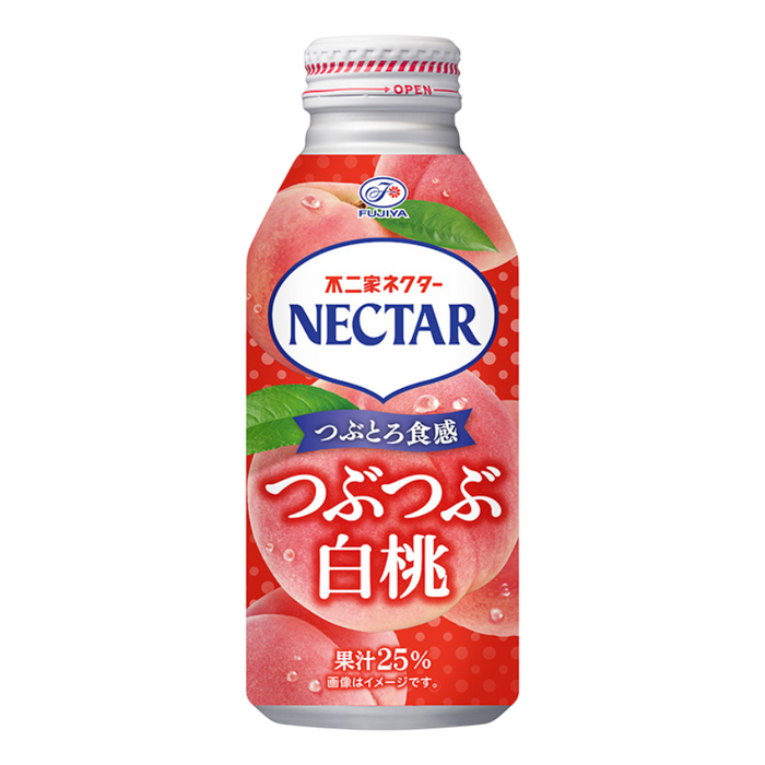 Fujiya - Nectar de pêche blanche japonaise 380g