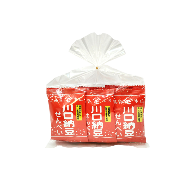 Kawaguchi natto - Senbei au natto Kawaguchi 6P 60G