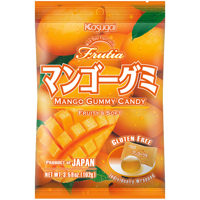 Kasugai - Bonbon gélifié au parfum de mangue 102g