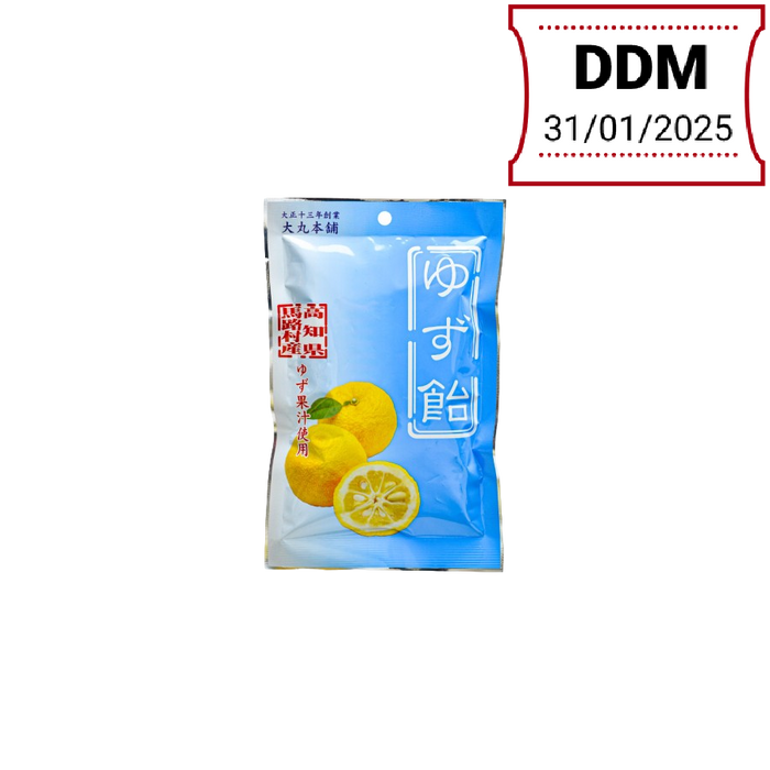 Daimaru Honpo - Bonbon au yuzu 80g DDM 31/01/2025