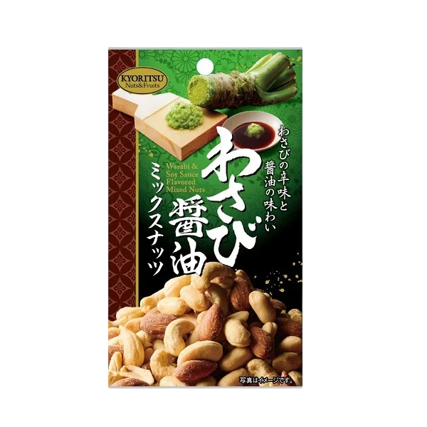 Kyoritsu Shokuhin - Wasabi & Sojasauce Nussmischung 30g