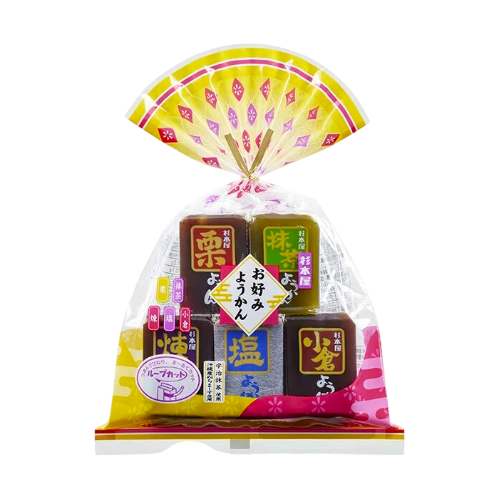 Sugimotoya – Assortiment de 8 yokan 8x40g