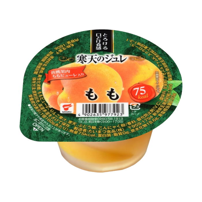 Taimatsu - Gelée d'agar-agar à la pêche 160g