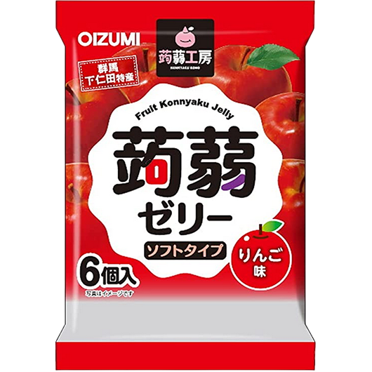 Konnyaku - Gelée au konjac pomme 102g
