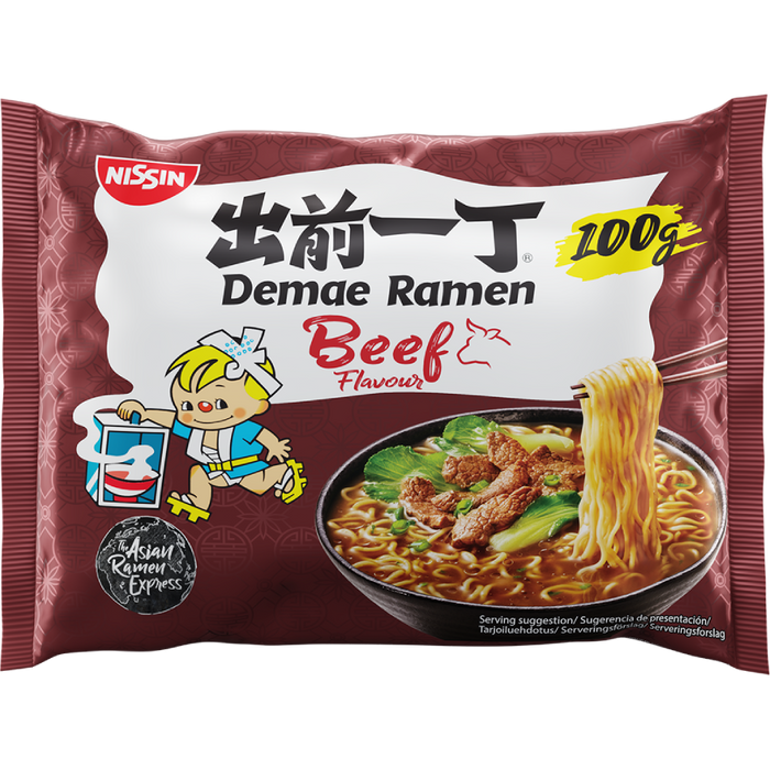 Nissin - Nouilles Ramen Demae Bœuf 100G/500ml