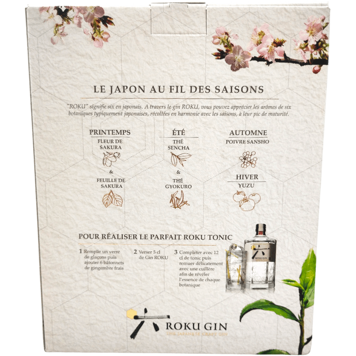 Suntory - Coffret Roku Gin 700 ml