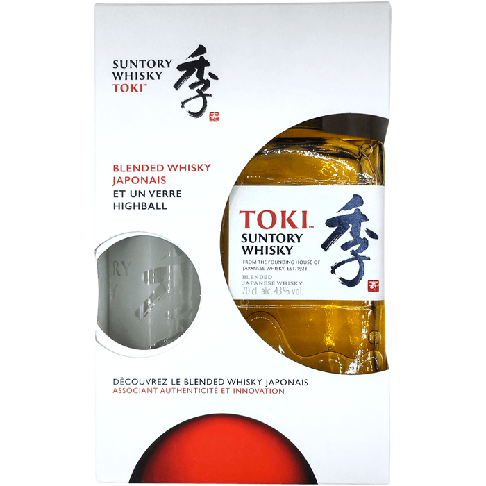 Suntory - Coffret Whisky japonais Toki 700 ml
