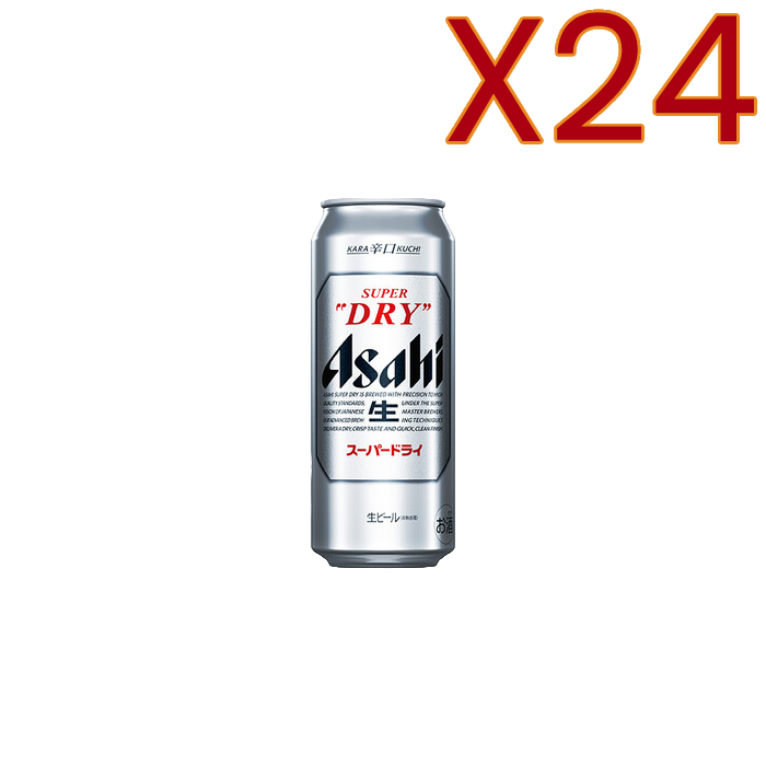 Asahi - Super Dry 5% 500ml X24 BUNDLE