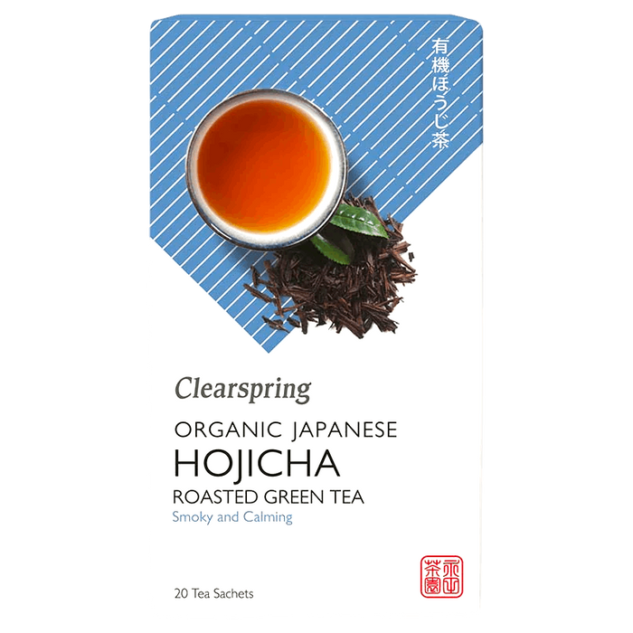 Clearspring - Hojicha japonais bio 20 sachets de thé 36g