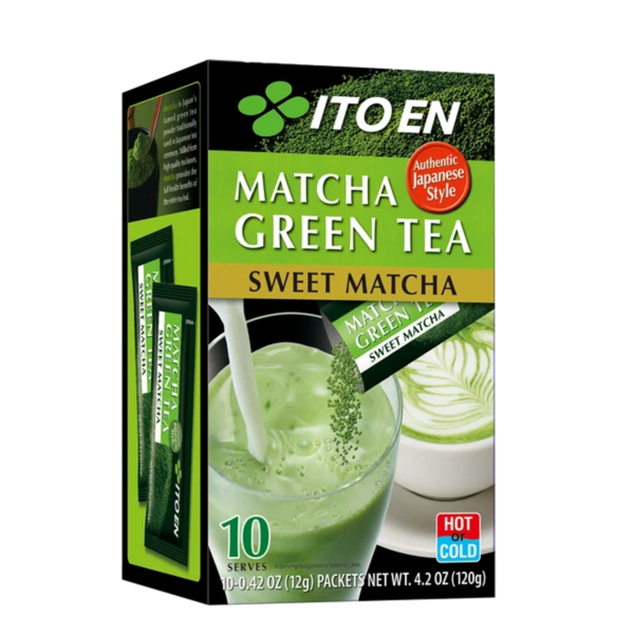 Ito En - Sweet Matcha Té Verde Matcha Azucarado en Stick 10x12g