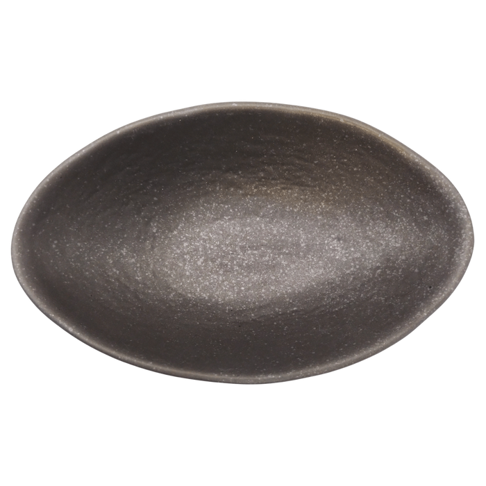 Petit bol allongé à motif sablé 16.4x10x4cm