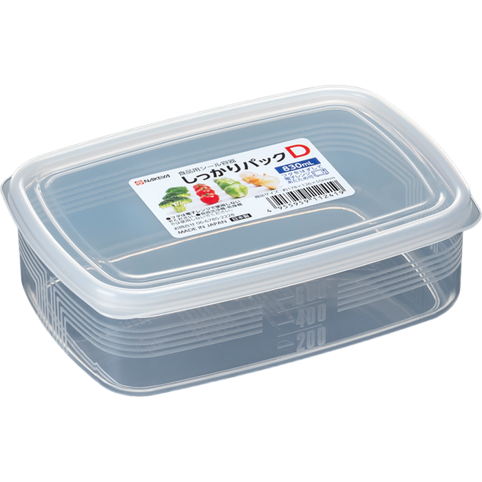 Transparent Tupperware 830ml