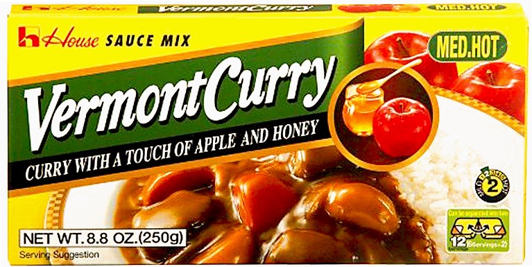 House - Curry Japonais moyennement pimenté et légèrement sucré 250g