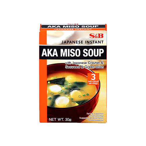 S&B - Soupe japonaise instantanée Aka Miso 30g