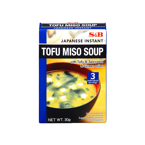 S&B - Soupe Miso Tofu Instantanée Japonaise 30g