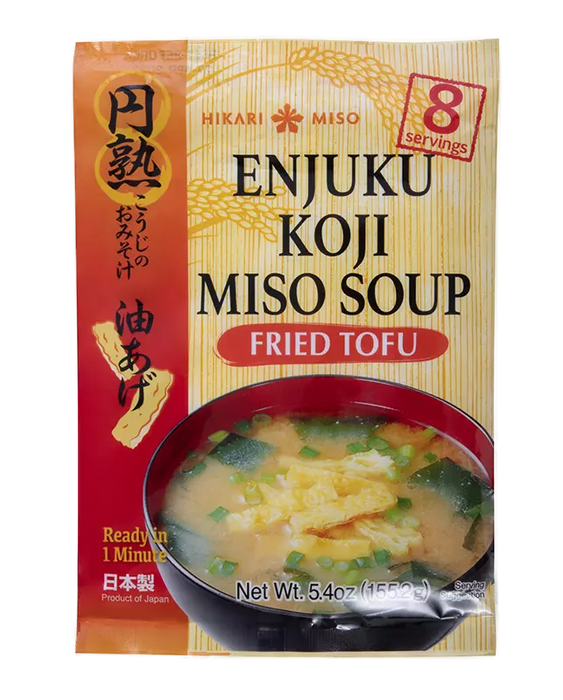 Hikari Miso - Enjuku Soupe Miso Tofu frit 8x19,4g