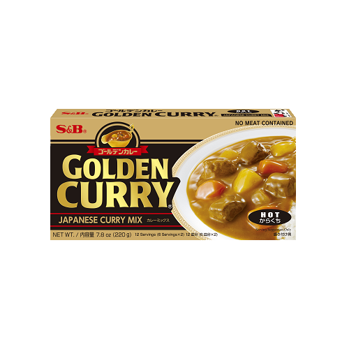 S&B - Golden Curry épicé fort 220g