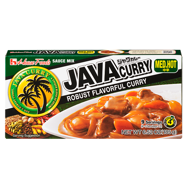 House - Java sauce curry moyen épicés 185g